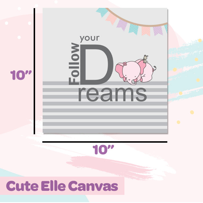 Canvas Wall Art Frame | Cute Elle