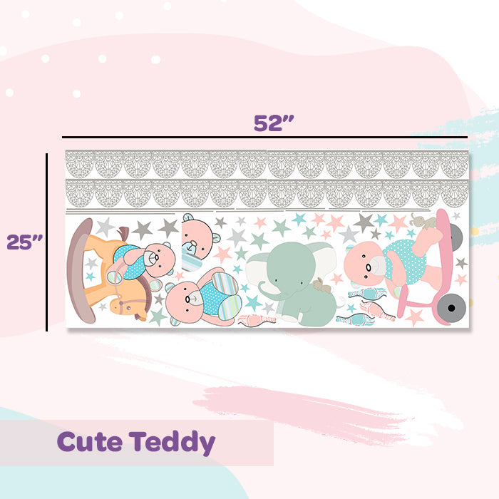Wall Stickers For Room | Cute Teddy
