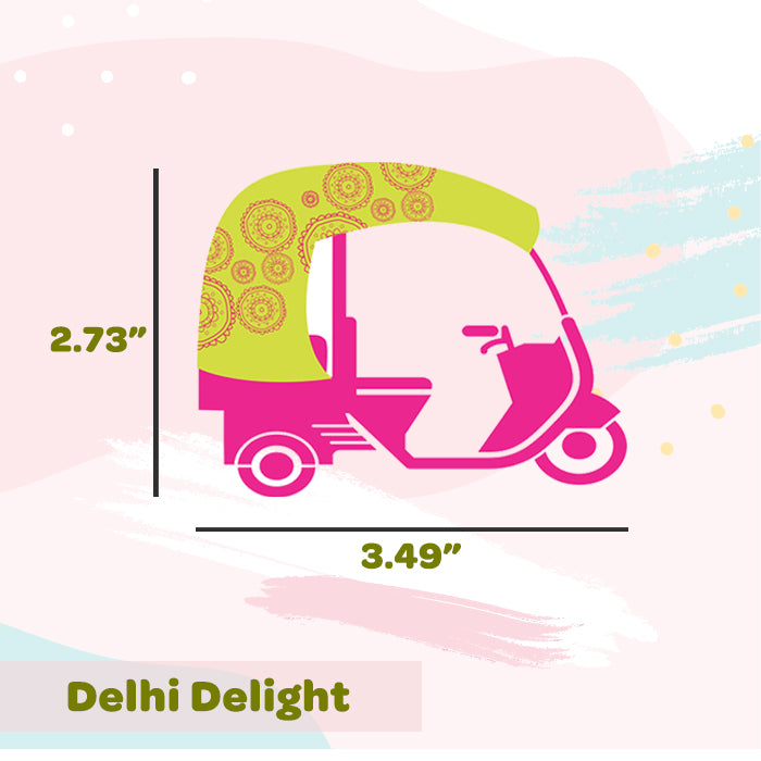 Mini Wall Art Stickers For Room | Delhi Delight