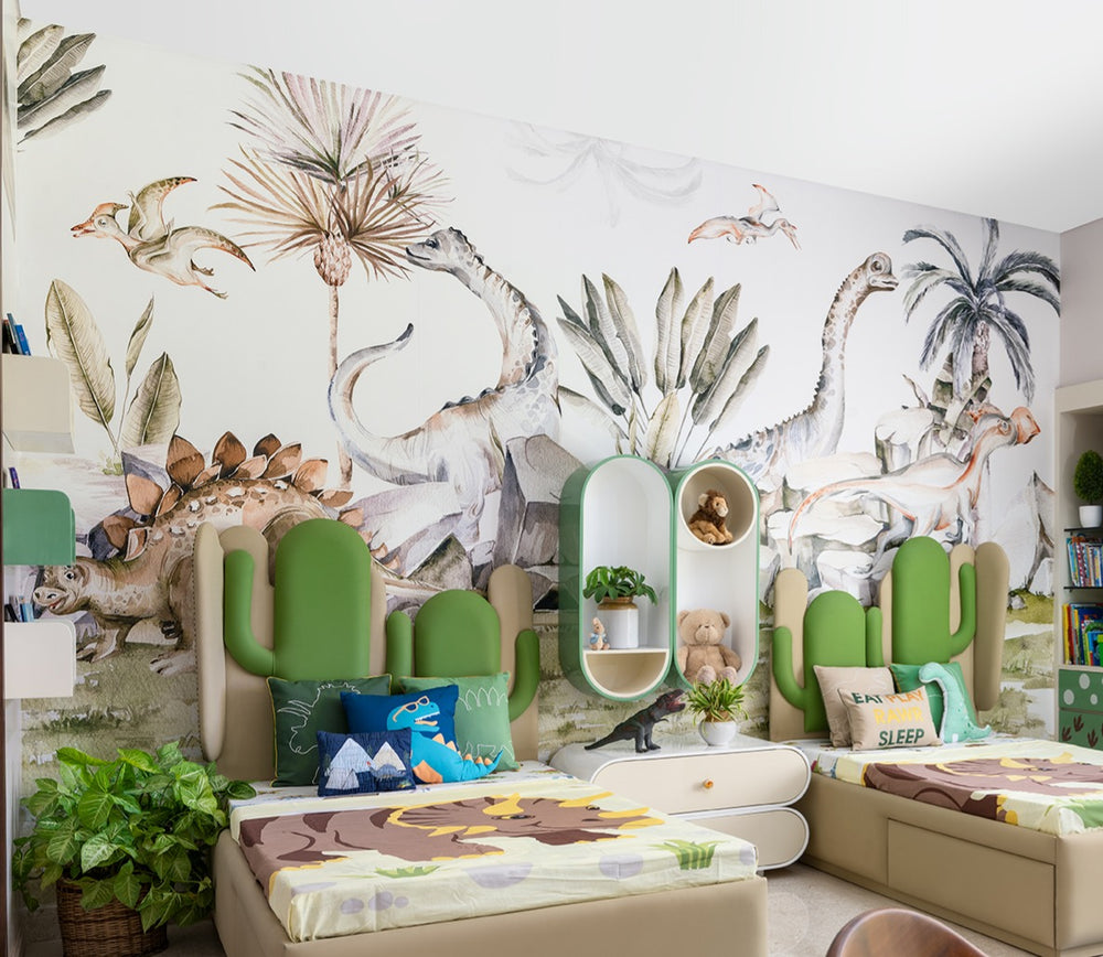 Dino Walk Theme Wallpaper