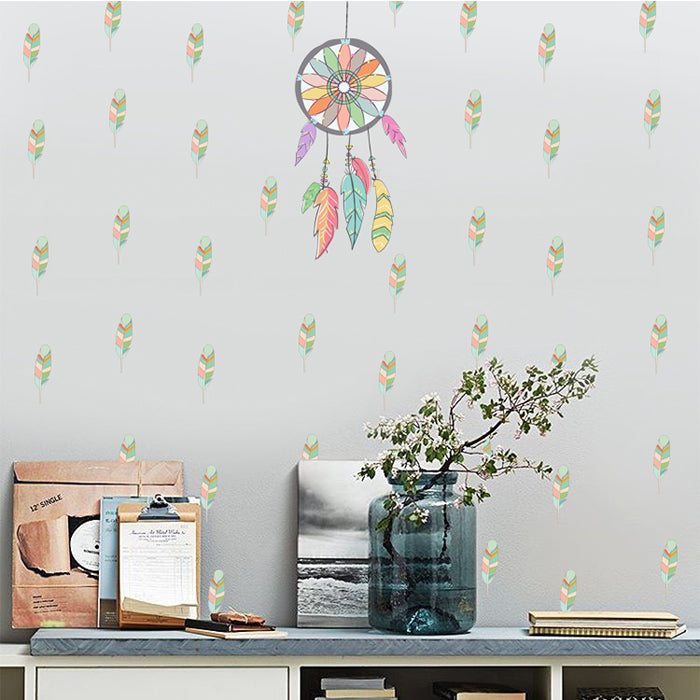 Mini Wall Art Stickers For Room | Dream Catcher