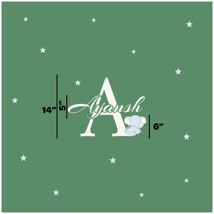 Wall Name Sticker | Ele