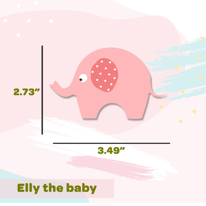 Mini Wall Art Stickers For Room | Elly The Baby