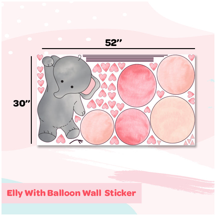 Wall Stickers For Room | Elly with Balloons