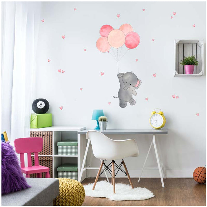 Wall Stickers For Room | Elly with Balloons