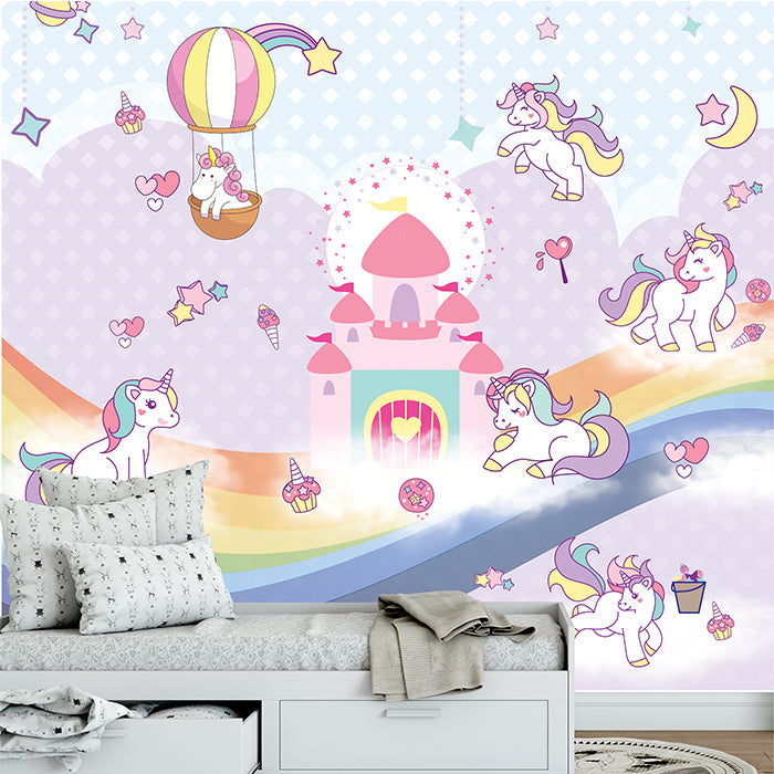 Enchanted Unicorn Land Wallpaper