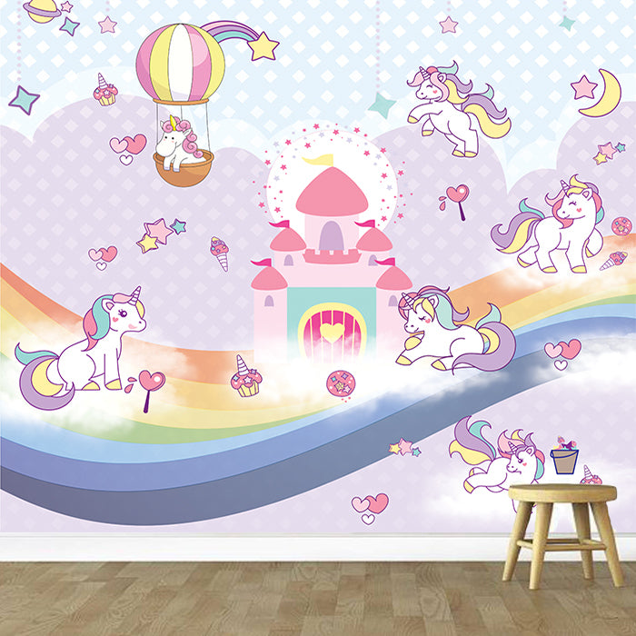 Enchanted Unicorn Land Wallpaper