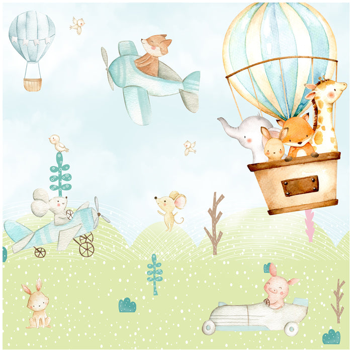 Flying Animals In A Garden