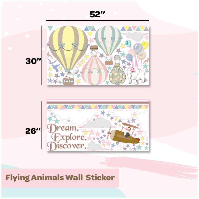 Wall Stickers For Room | Flying Animals