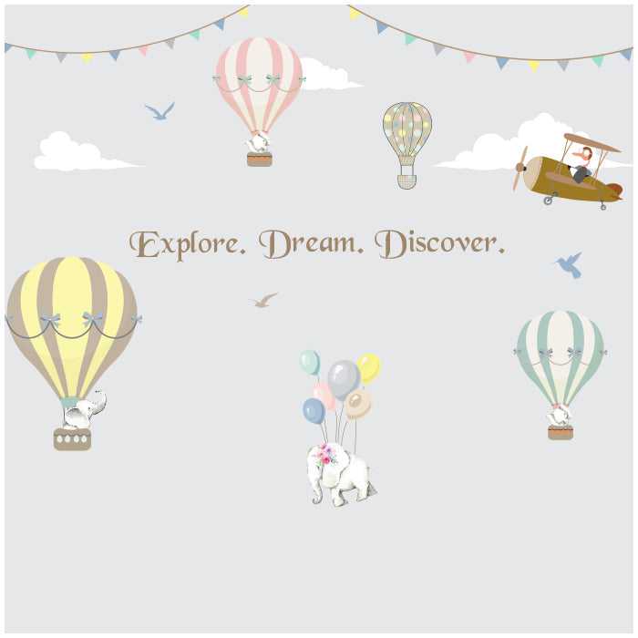 Wall Stickers For Room | Flying Animals