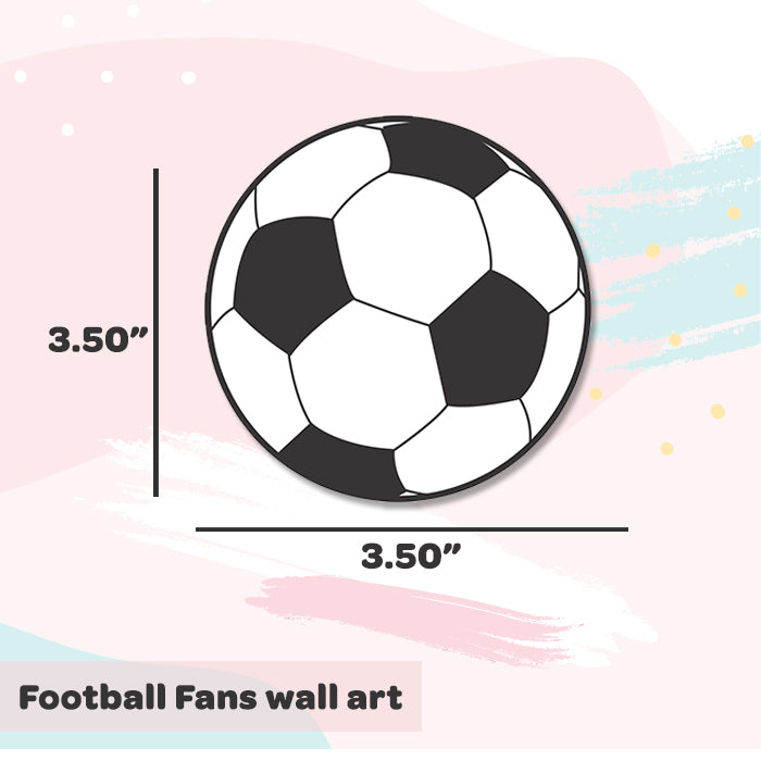 Mini Wall Art Stickers For Room | Football Fans