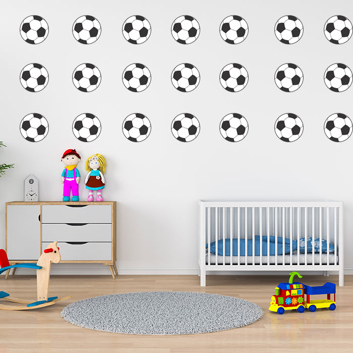 Mini Wall Art Stickers For Room | Football Fans