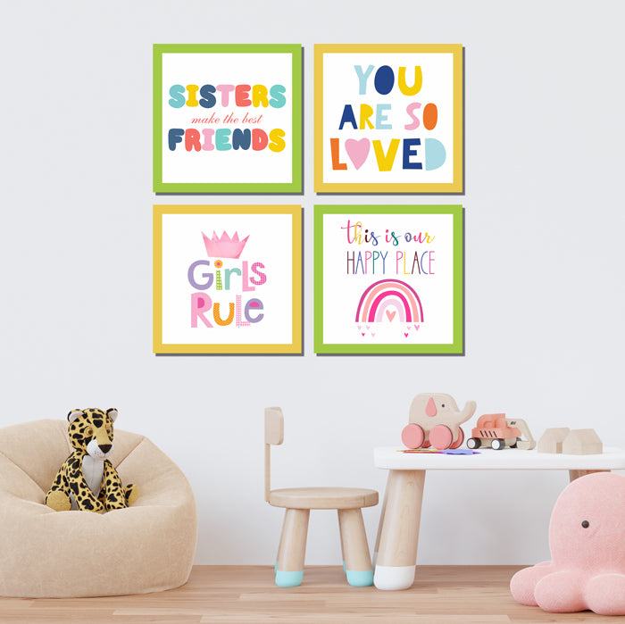 Wall Frames | Girls Rule