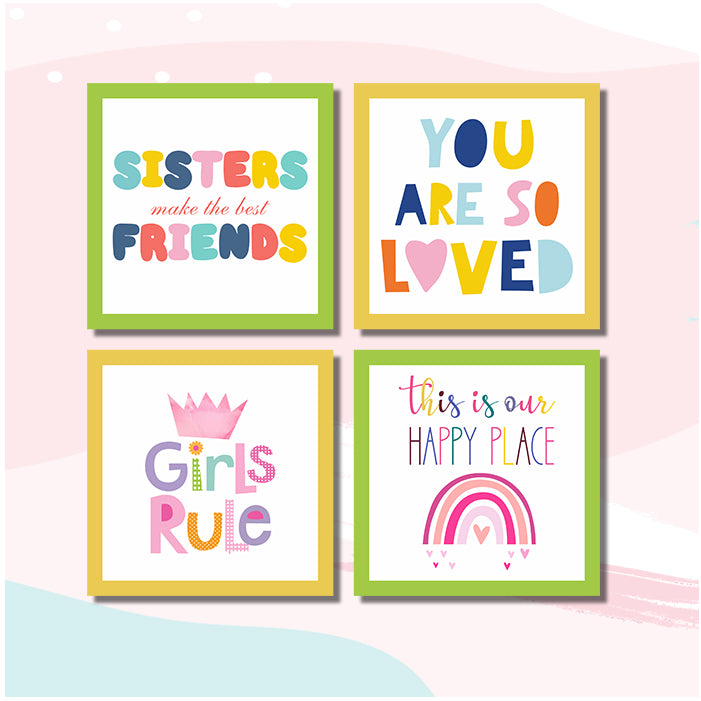 Wall Frames | Girls Rule