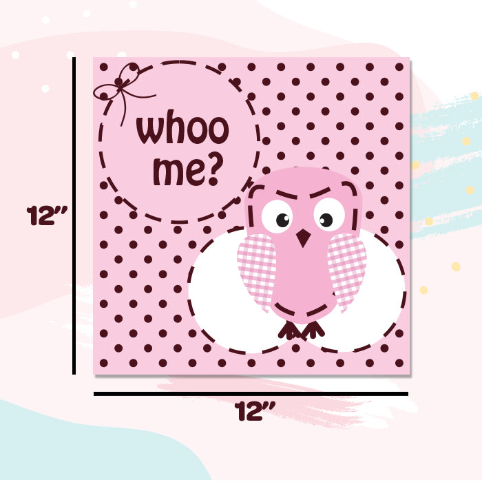 Canvas Wall Art Frame | Guess Whoo