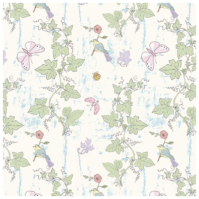 Hand Drawn Vines Wallpaper