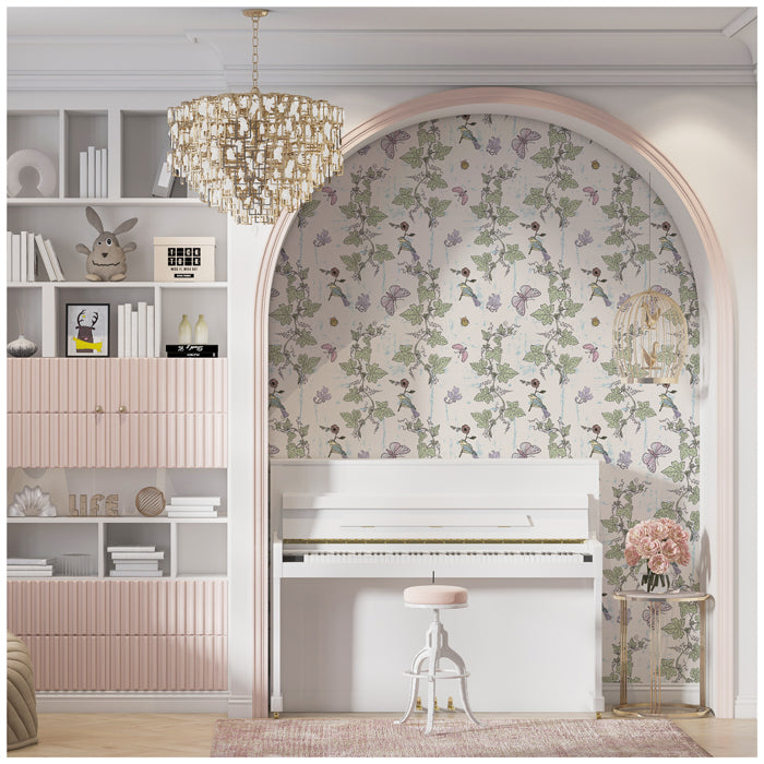 Hand Drawn Vines Wallpaper