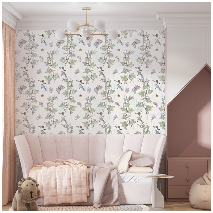 Hand Drawn Vines Wallpaper