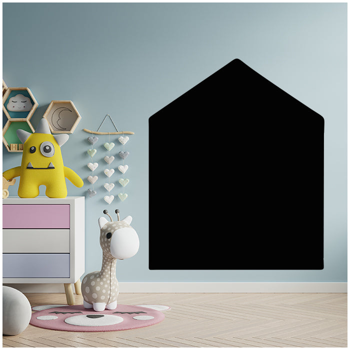 Chalk Wall Decals | Hut Shape - Black