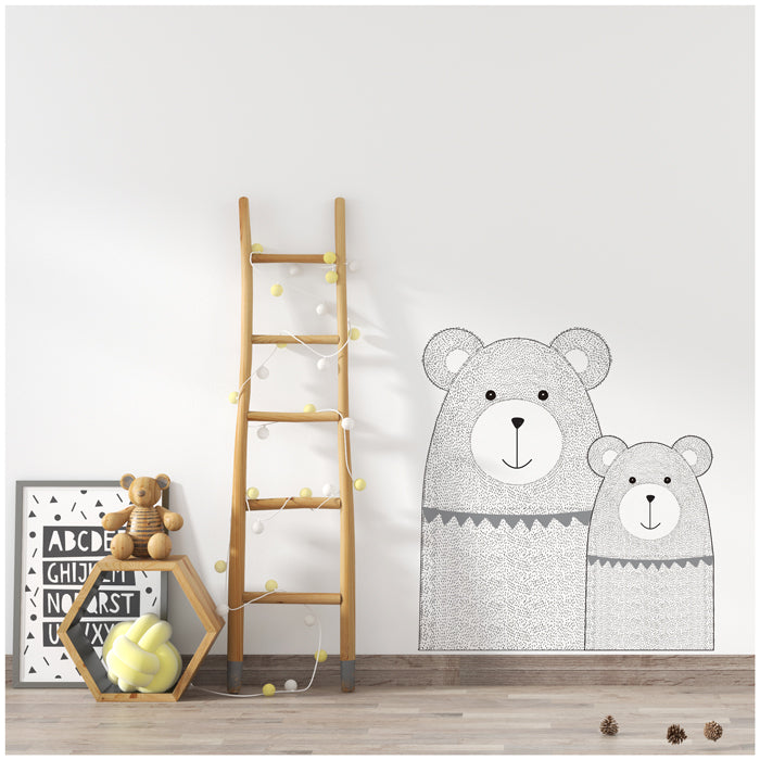 Wall Stickers For Room |  Illustraion Bear