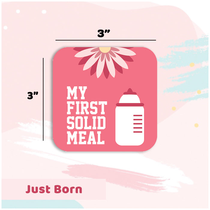 Just Born Milestone Sicker