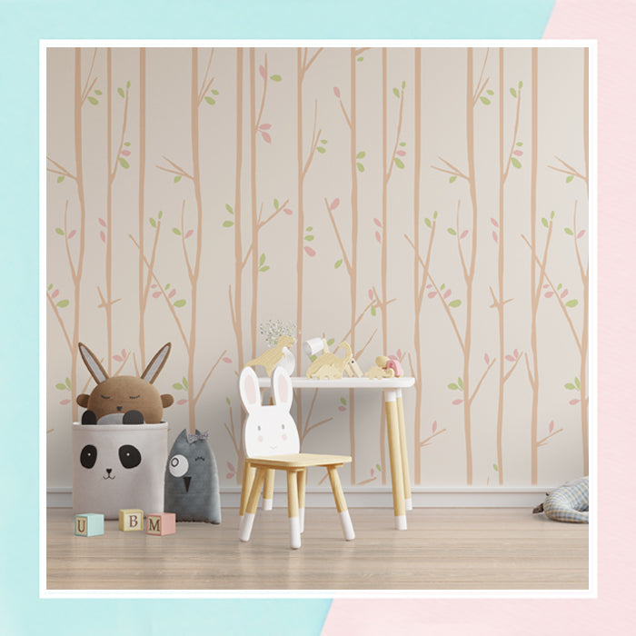 Leaf Pattern Wallpaper For Walls