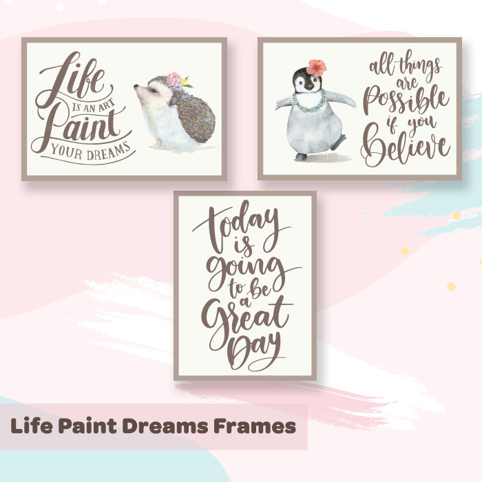 Wall Frames | Life Paint Dreams