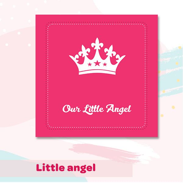 Illuminated Customized Name Canvas | Little Angel