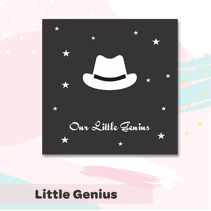 Illuminated Customized Name Canvas | Little Genius