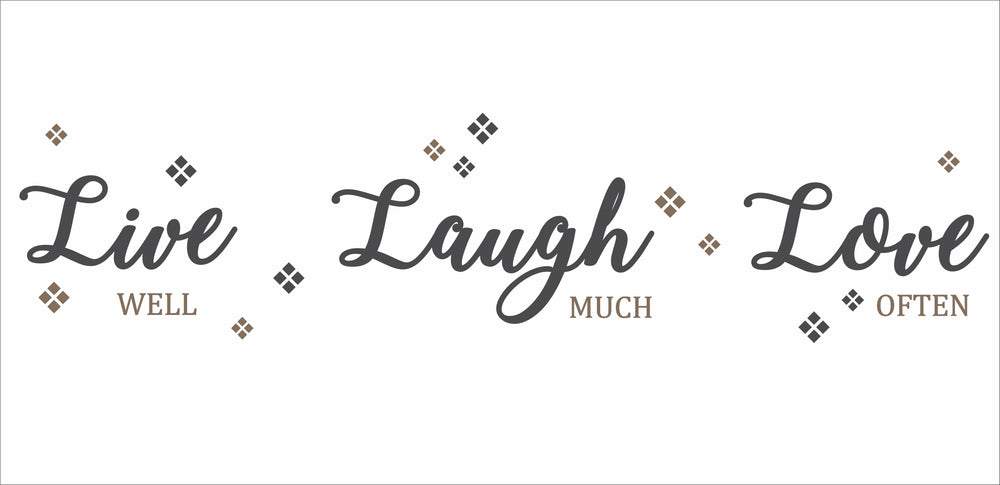 Wall Stickers For Room | Live Laugh Love
