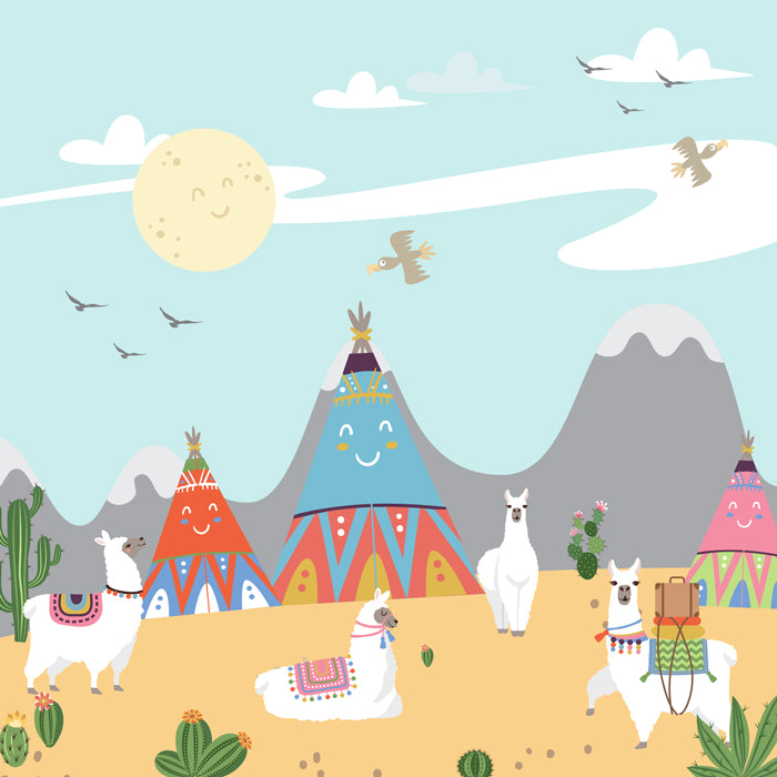 Llamas Theme Wallpaper