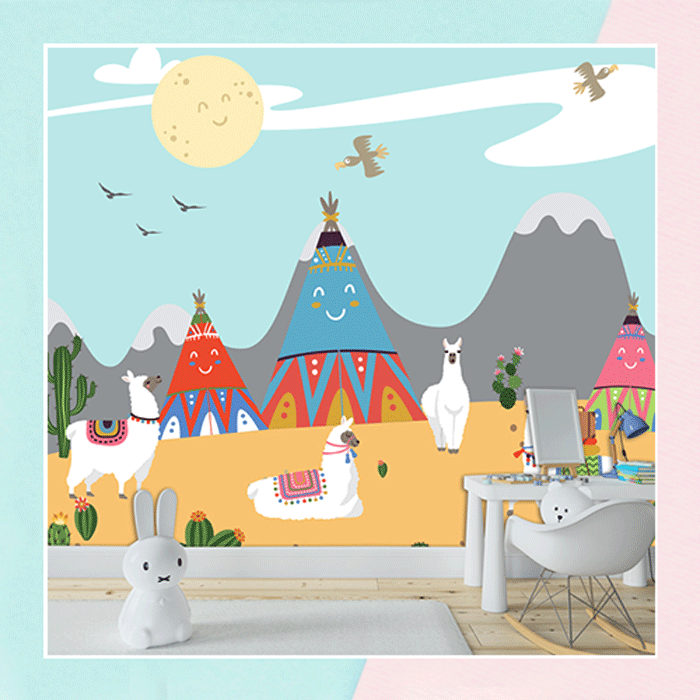 Llamas Theme Wallpaper
