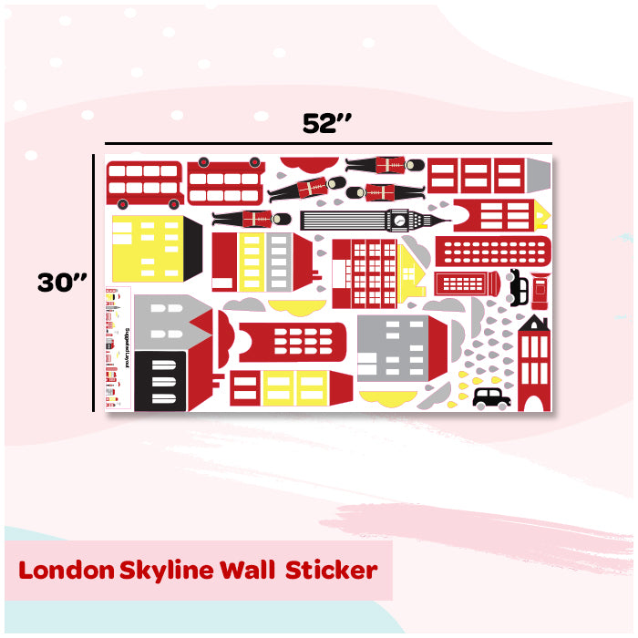 Wall Stickers For Room | London Skyline