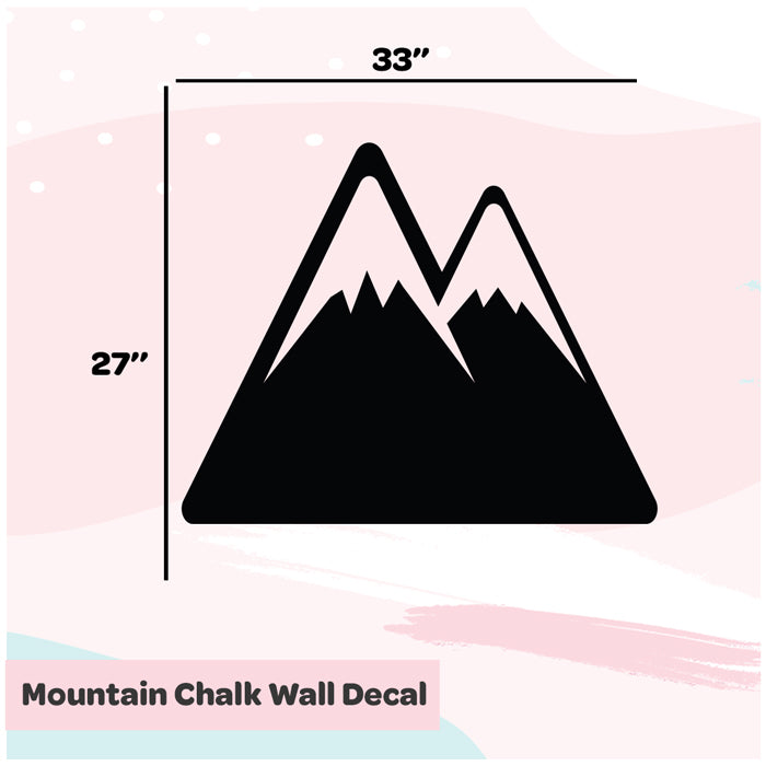 Chalk Wall Decals | Mountains