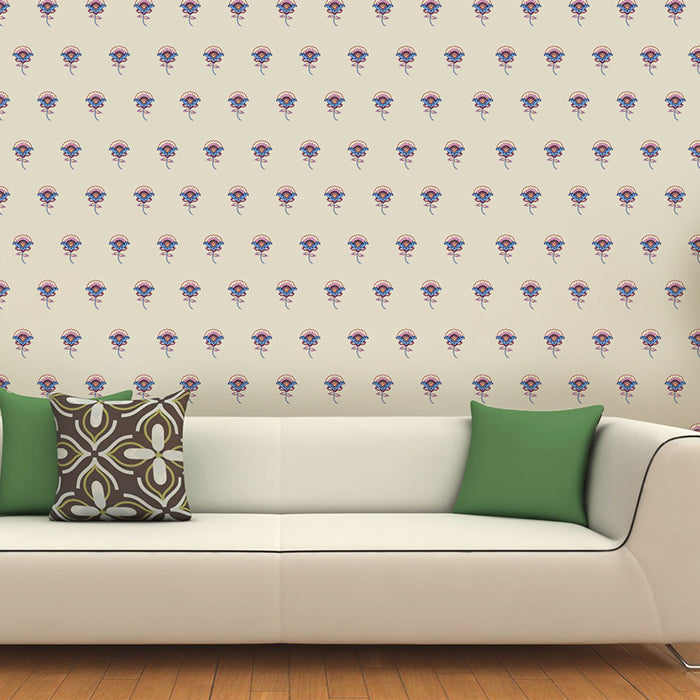 Mini Wall Art Stickers For Room | Multicolor Floral