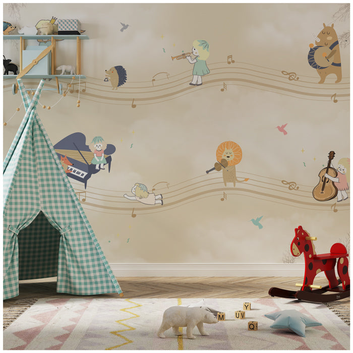 Musical Parade Theme Kids Wallpaper