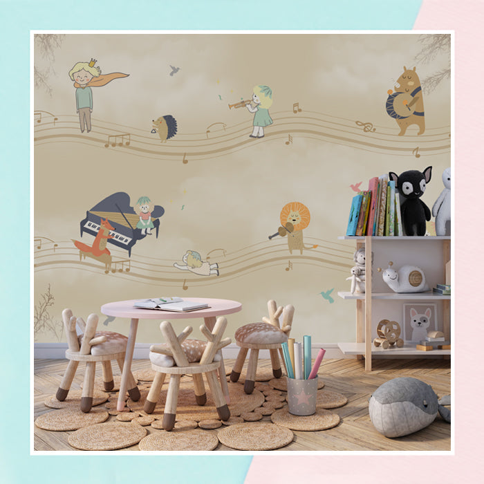 Musical Parade Theme Kids Wallpaper