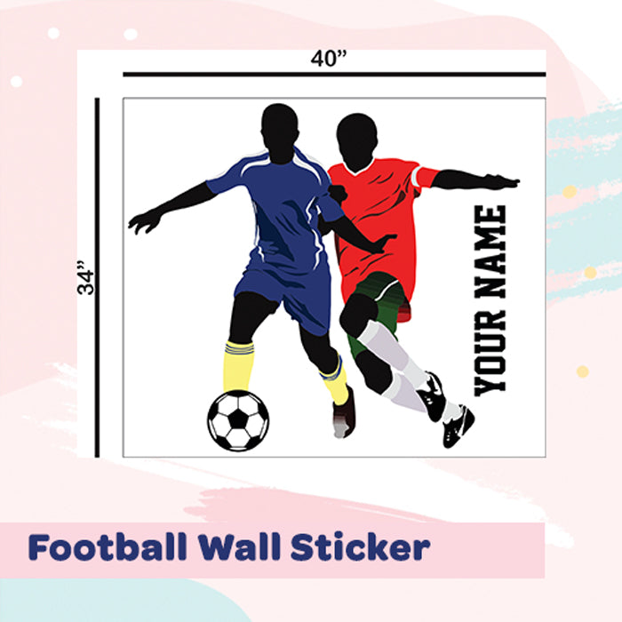 Wall Name Sticker | Football Player