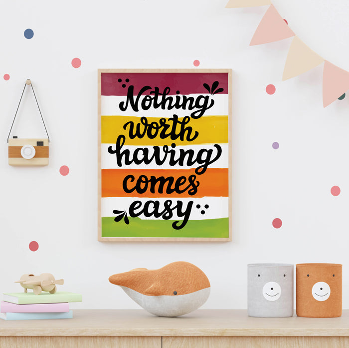 Wall Frames | Nothing Worth Having