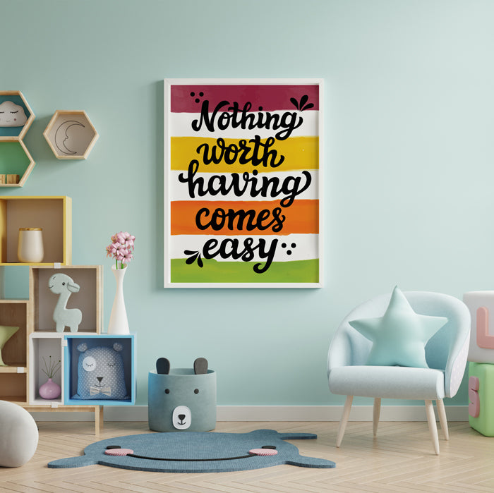 Wall Frames | Nothing Worth Having