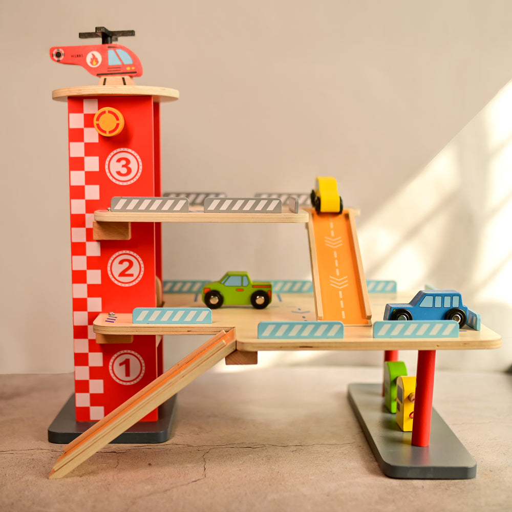Wooden Toy Set | Drive In