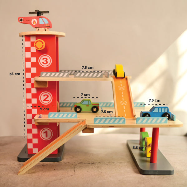 Wooden Toy Set | Drive In