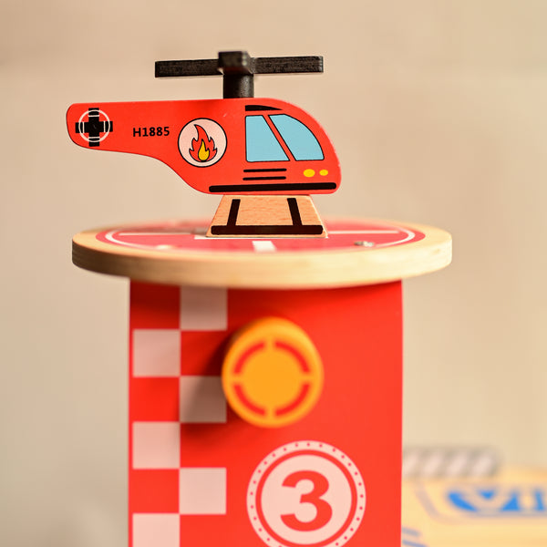 Wooden Toy Set | Drive In
