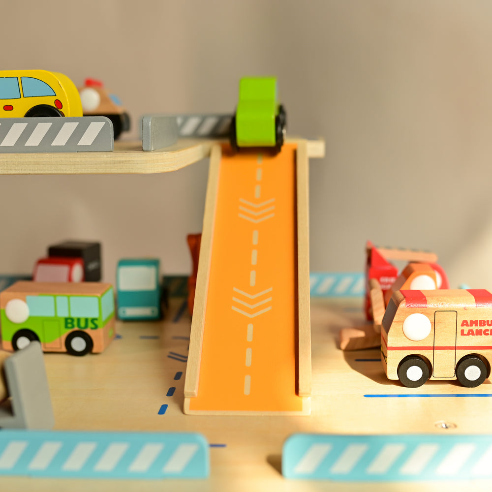 Wooden Toy Set | Drive In
