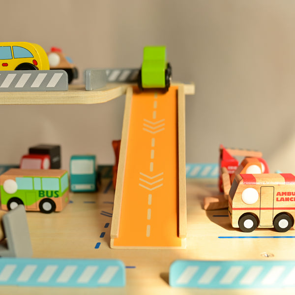 Wooden Toy Set | Drive In
