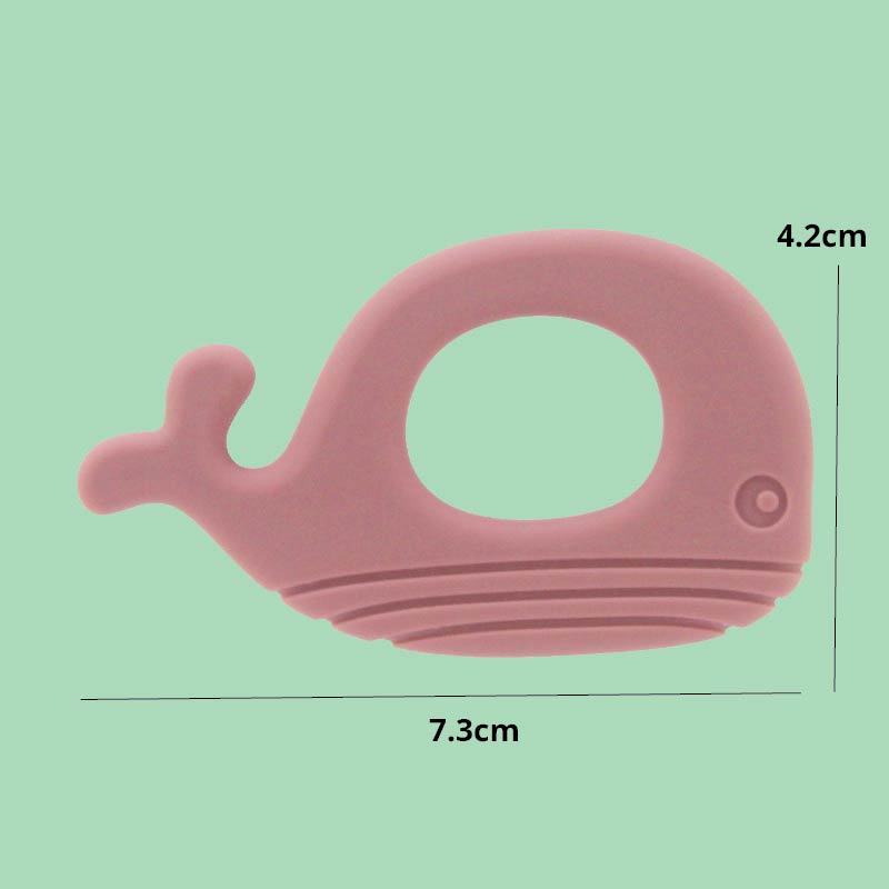 Wooden Toy Set | Teether Whale
