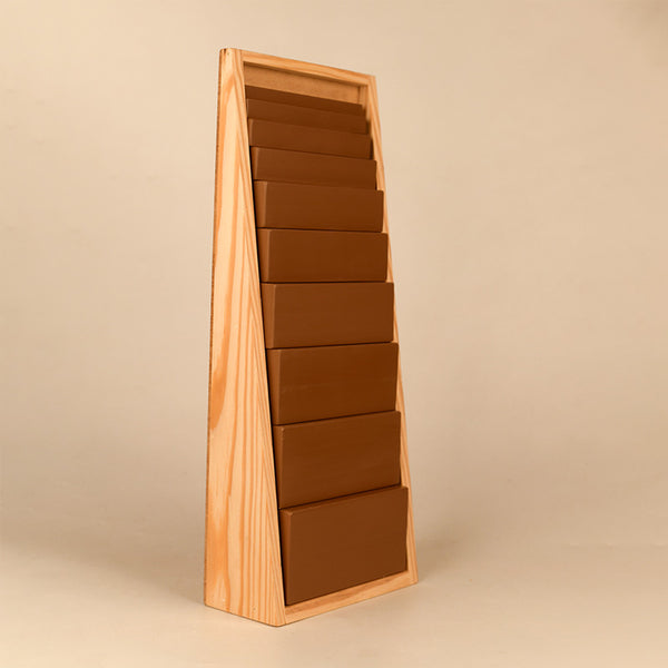 Wooden Toy Set | Brown Steps