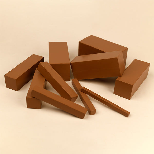 Wooden Toy Set | Brown Steps