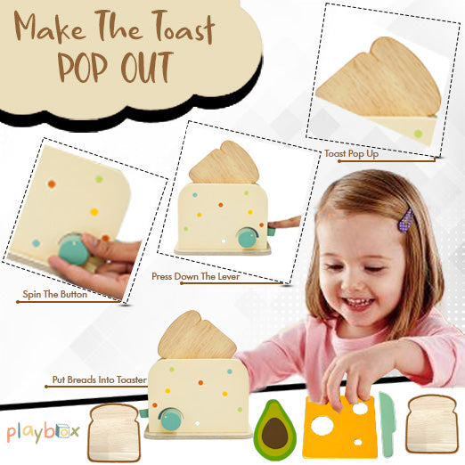 Wooden Toy Set | Roasty Toasty