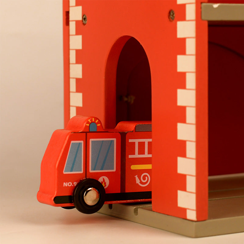 Wooden Toy Set | Marshall’s Fire Station